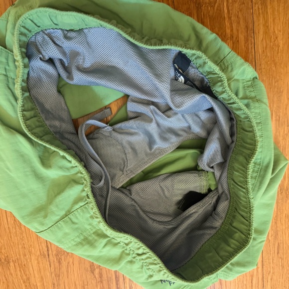 The North Face Flashdry Swimming Trunks Shorts Green Men's Size small lined mesh - Picture 6 of 7